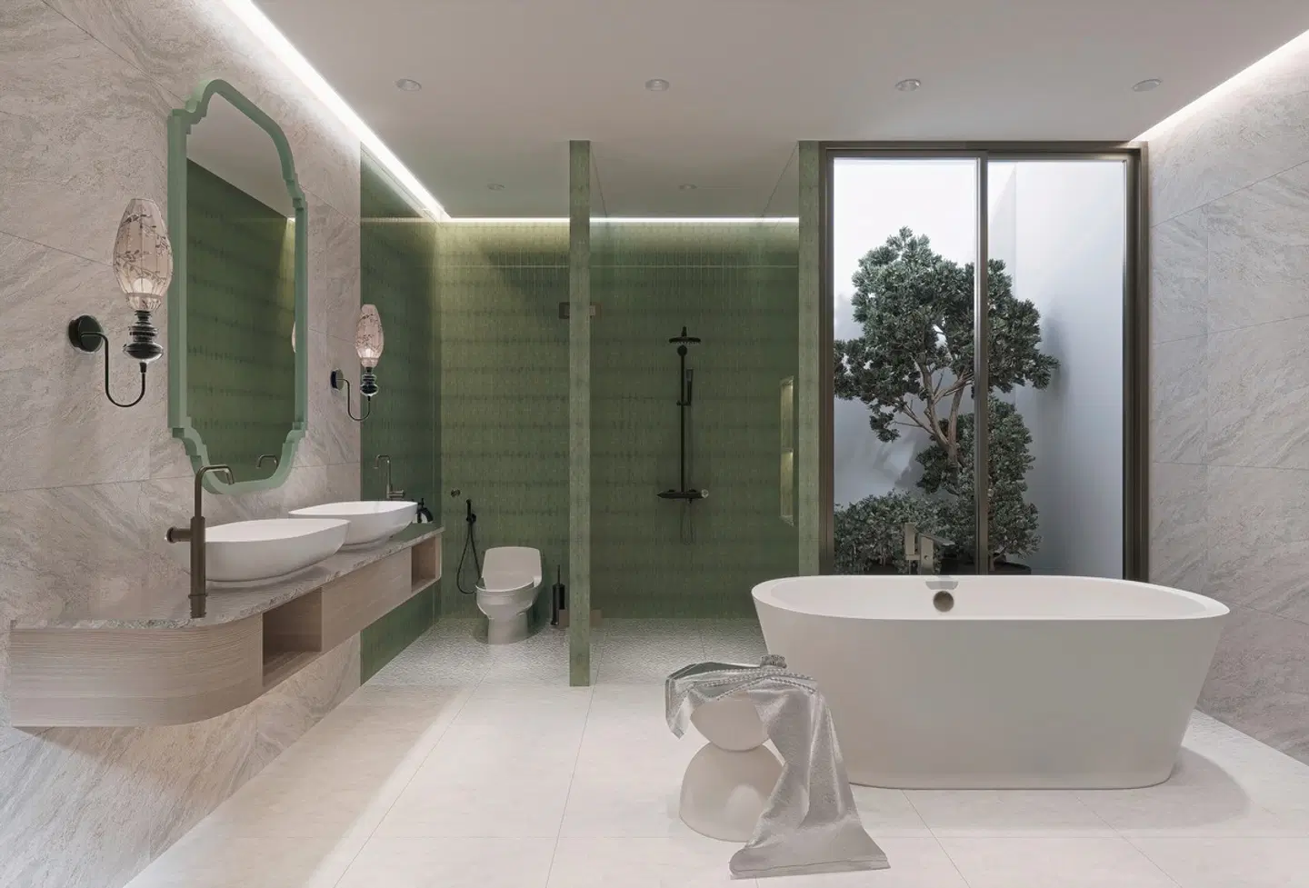 La Solaya Khao Lak Badezimmer