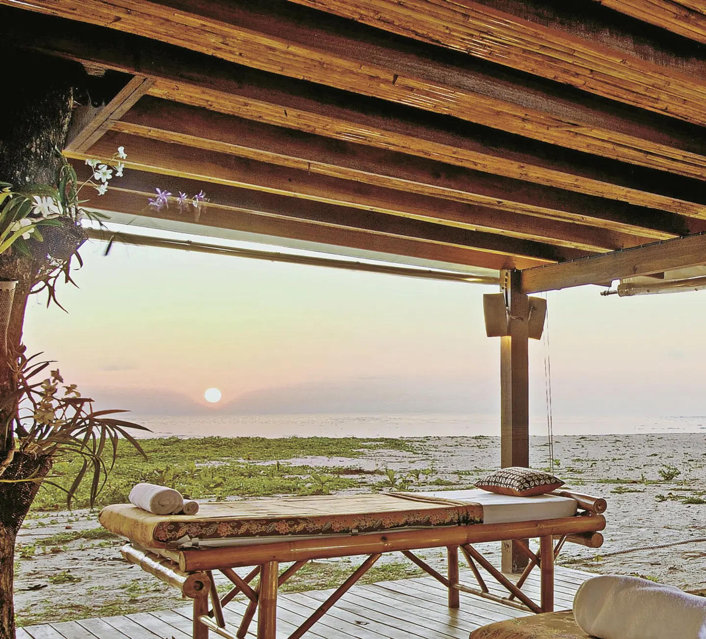 Bangsak Village Terrasse