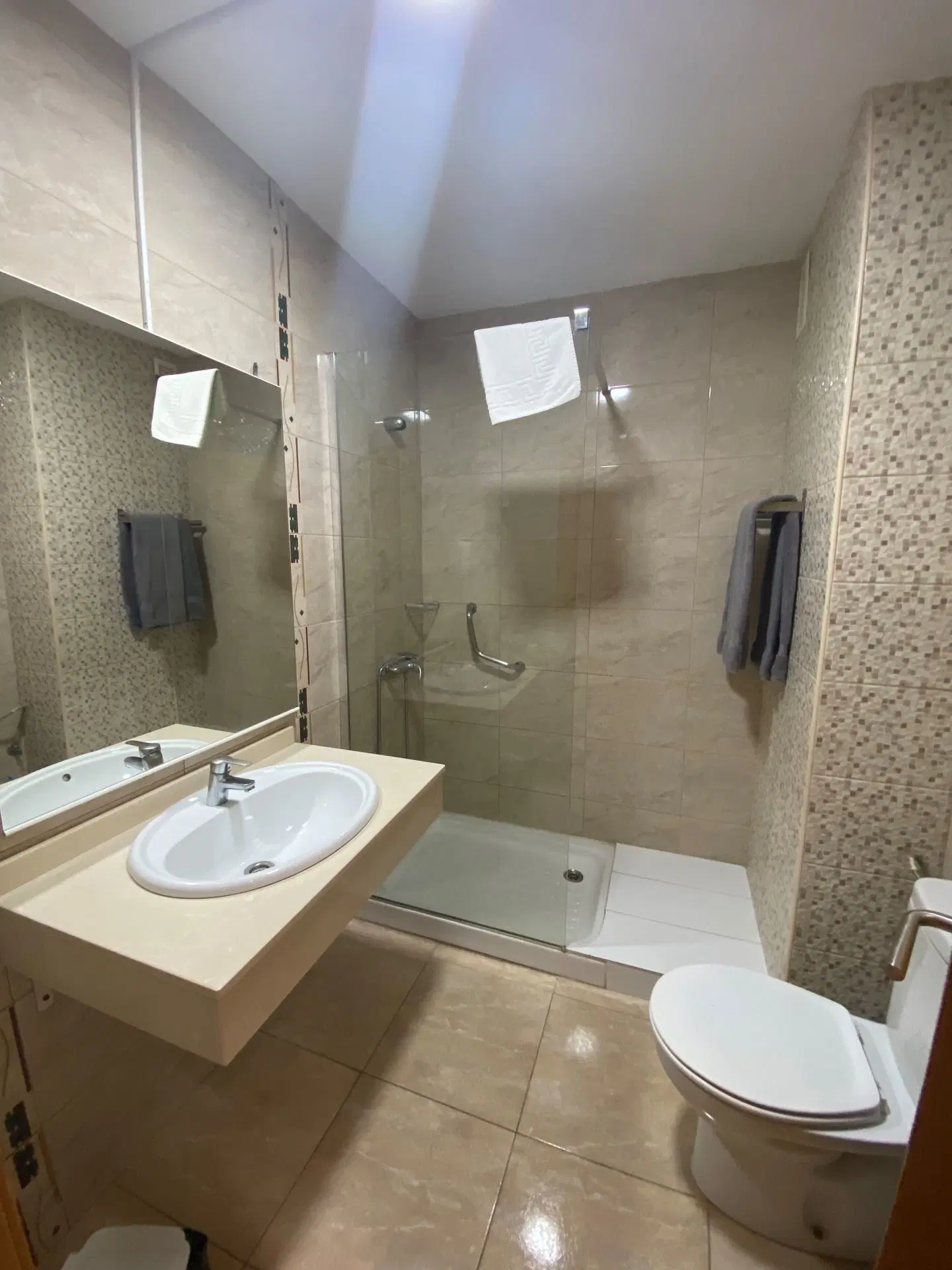 Apartamentos Las Arenas Badezimmer