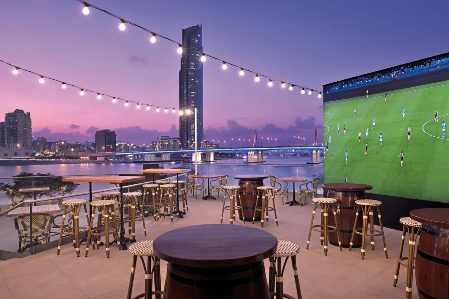 Crowne Plaza Dubai Festival City Terrasse