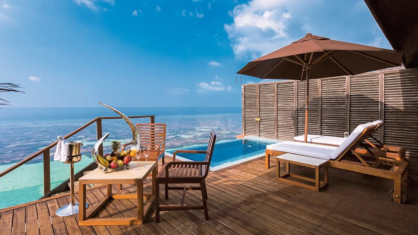 Lily Beach Resort & Spa Terrasse