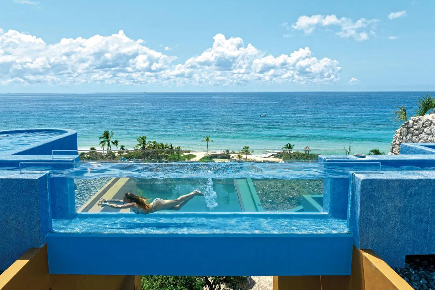 Hotel Xcaret Mexico Terrasse