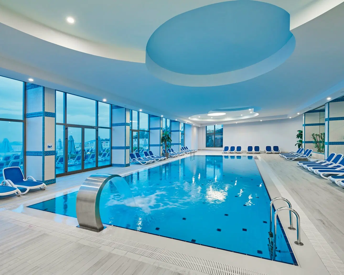 La Blanche Island Bodrum Hallenbad