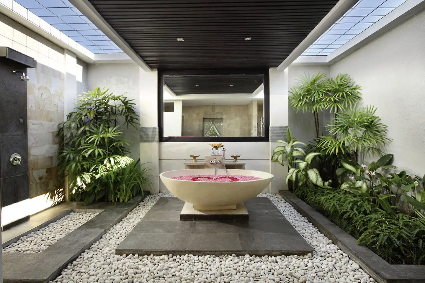 Tonys Villas & Resort Badezimmer