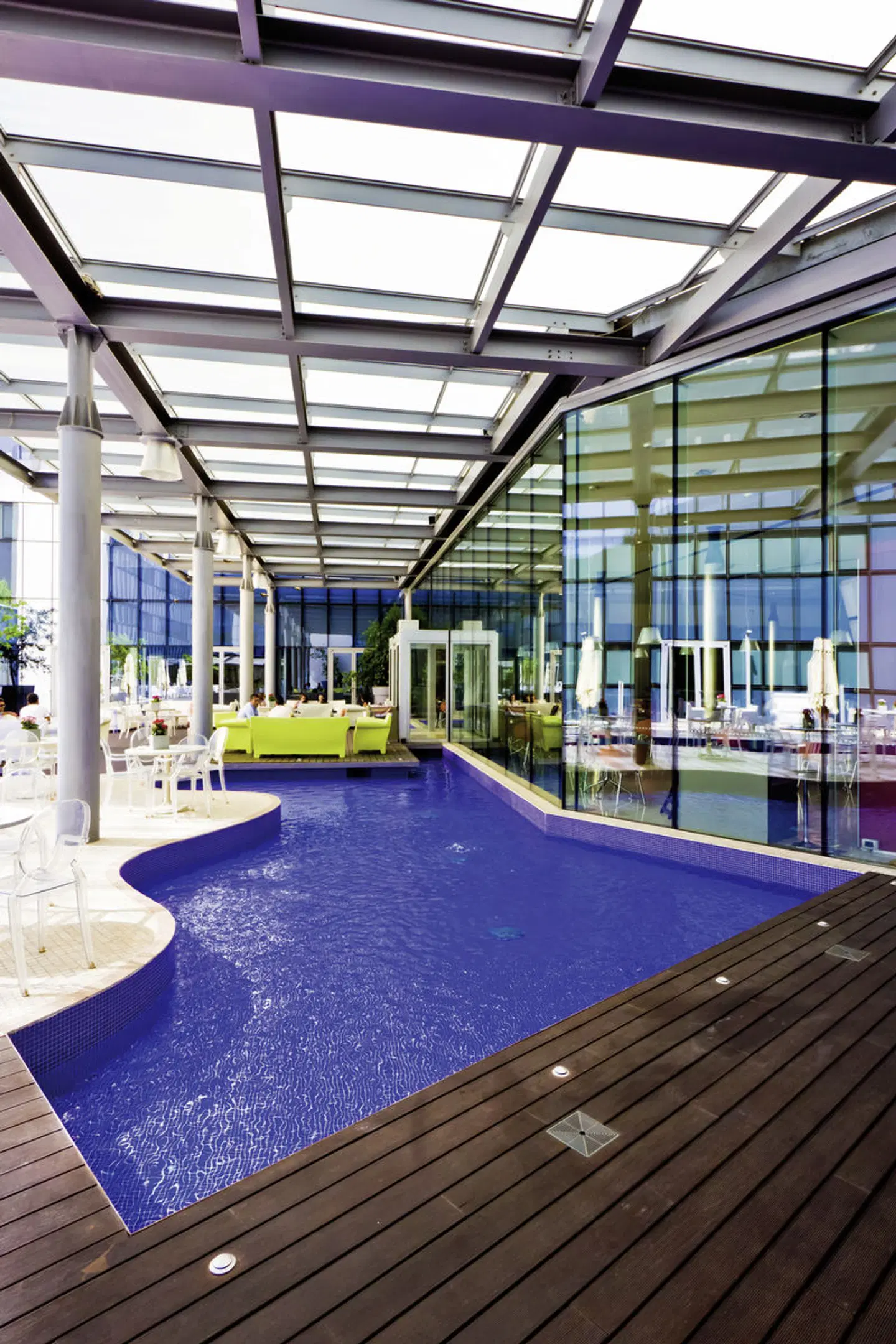 T Hotel Cagliari Hallenbad