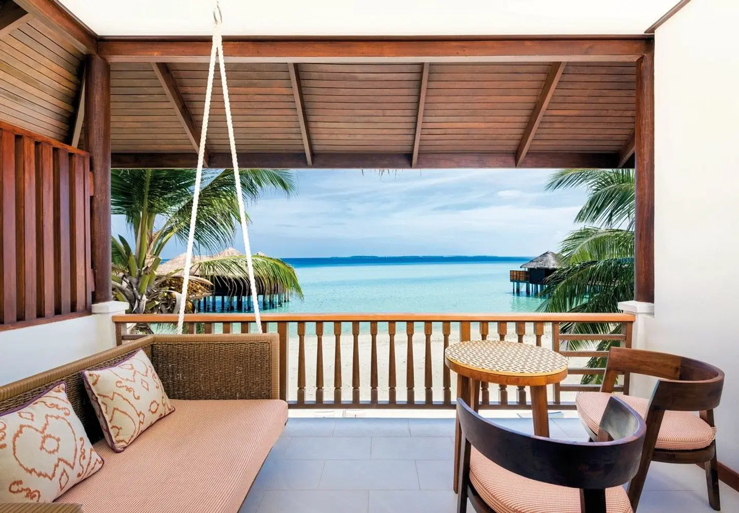 Sheraton Maldives Full Moon Resort & Spa Terrasse