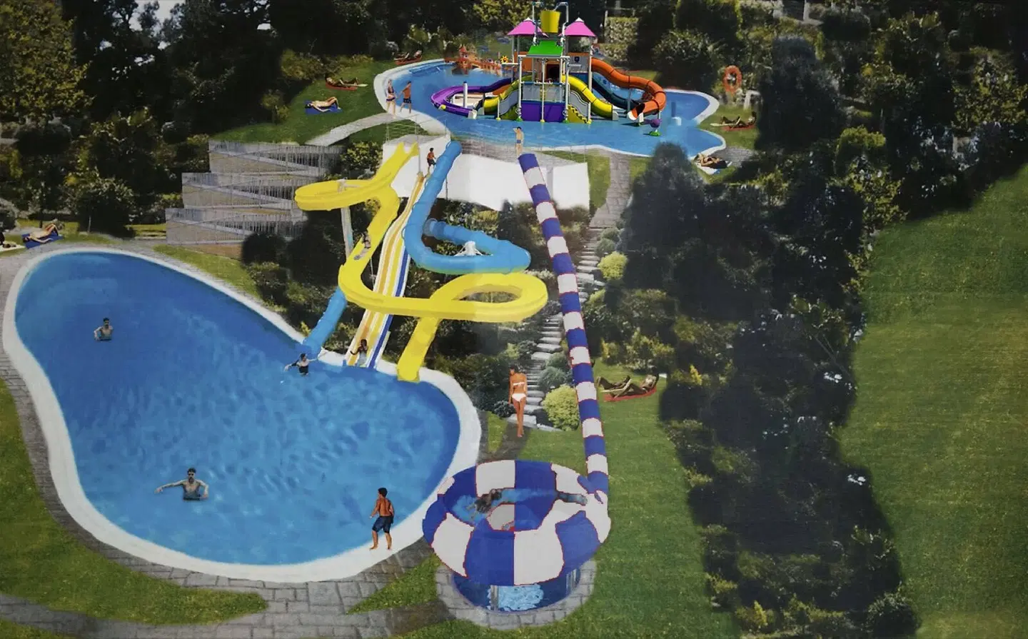 Hotel Garbí Park Garten