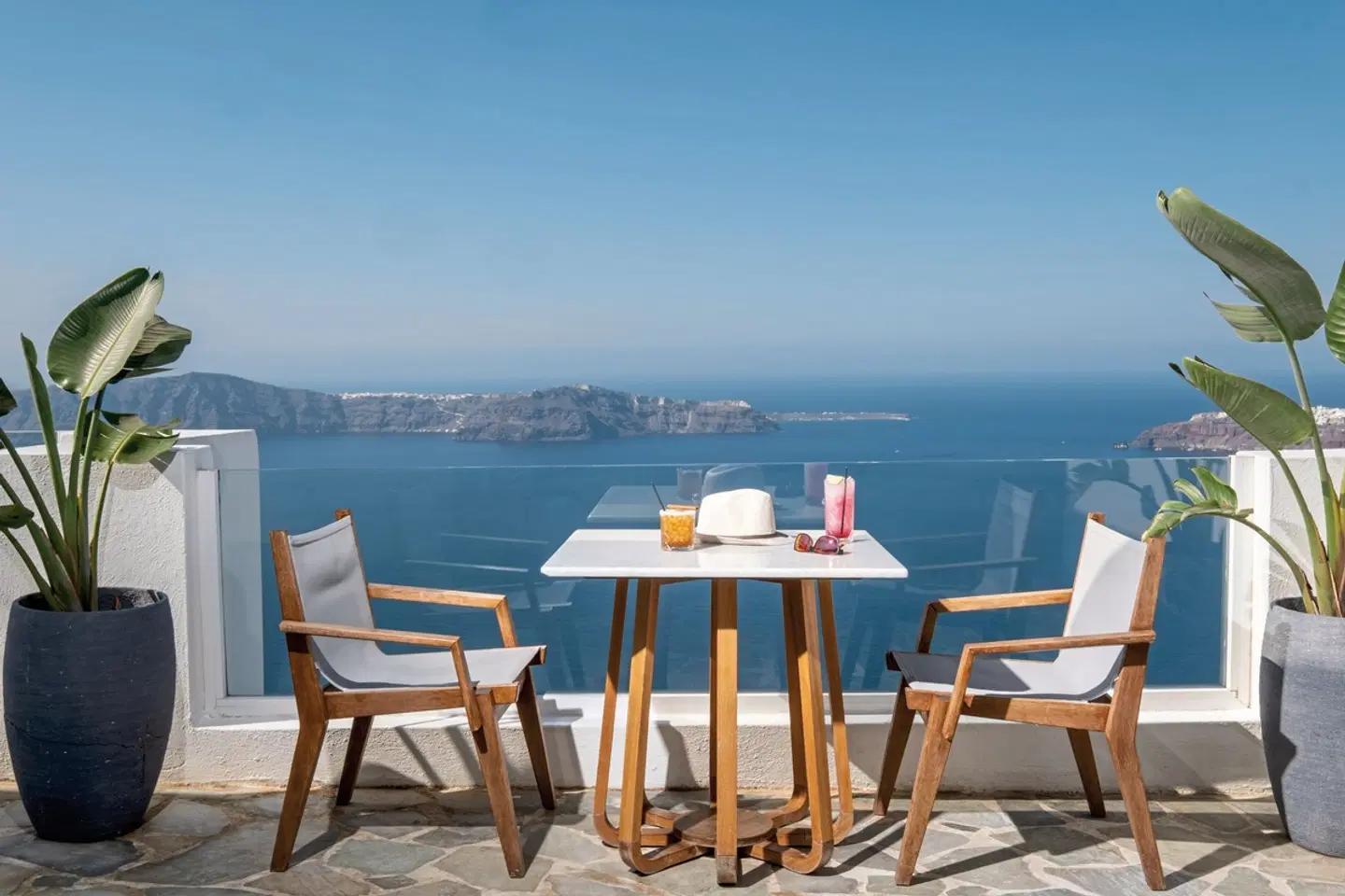 Andromeda Villas & Spa Resort Terrasse