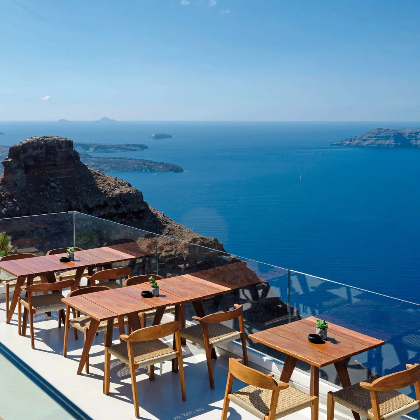 Andromeda Villas & Spa Resort Terrasse