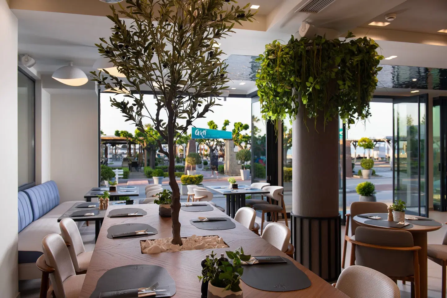 Olympic Star Beach Hotel Terrasse