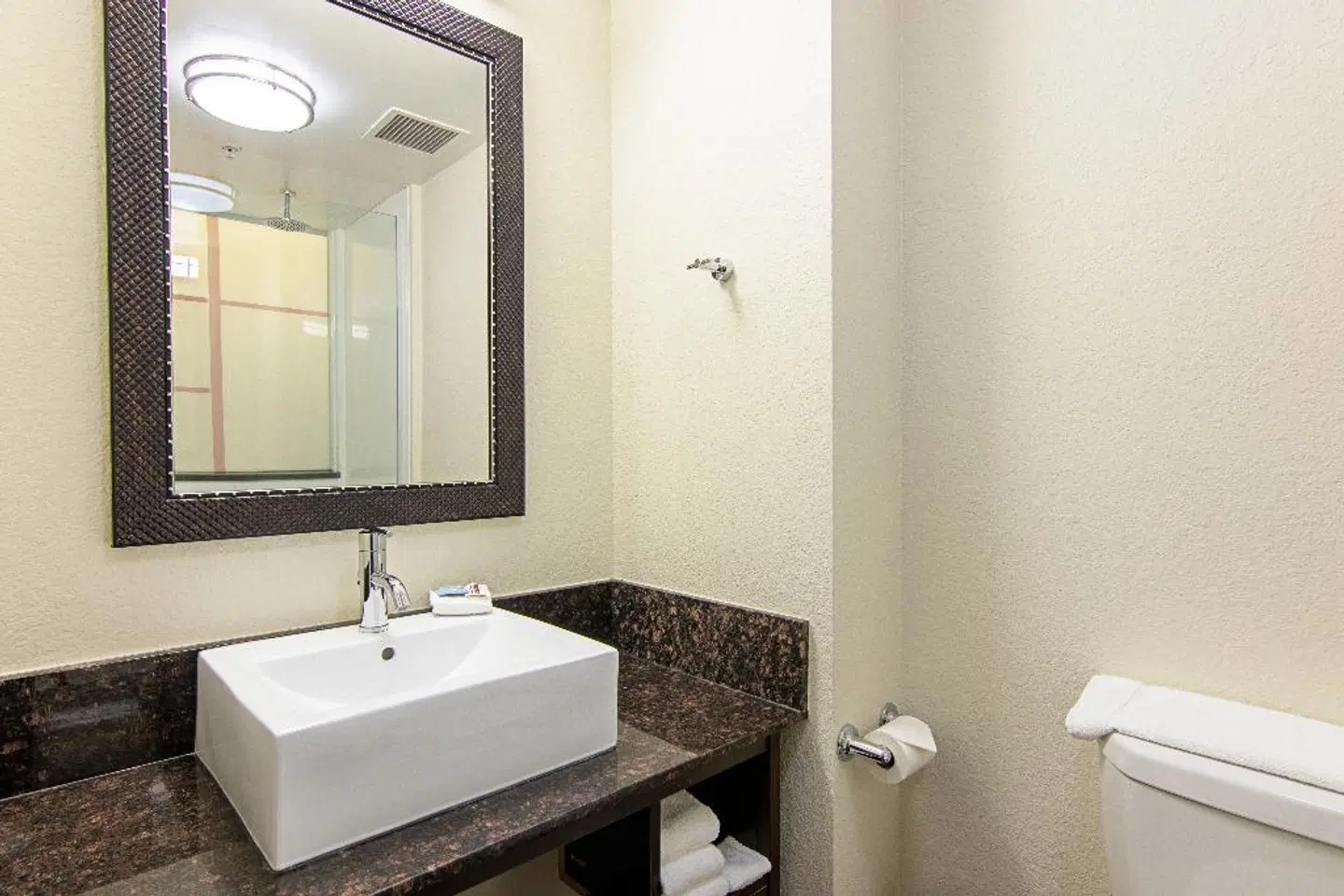 Red Roof Inn Locust Grove Badezimmer