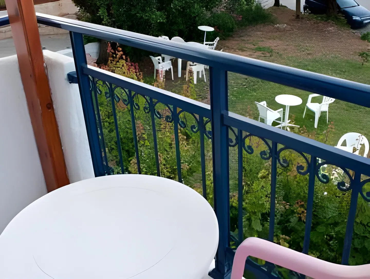 Castello Apartments Terrasse