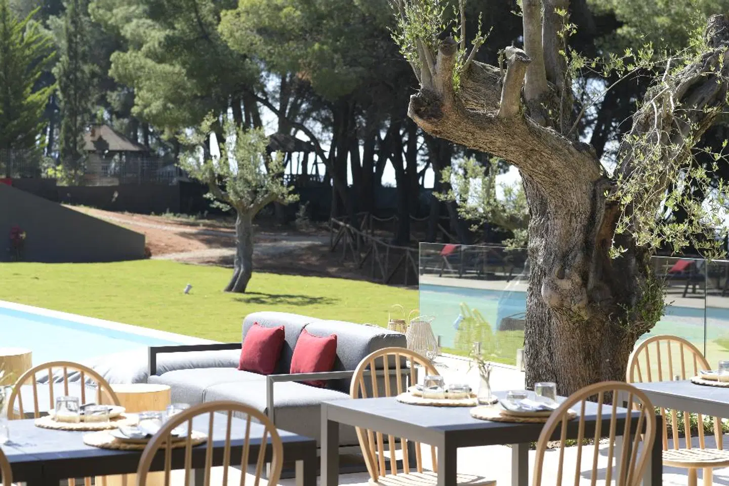 AMANTES VILLAS AND SUITES Terrasse