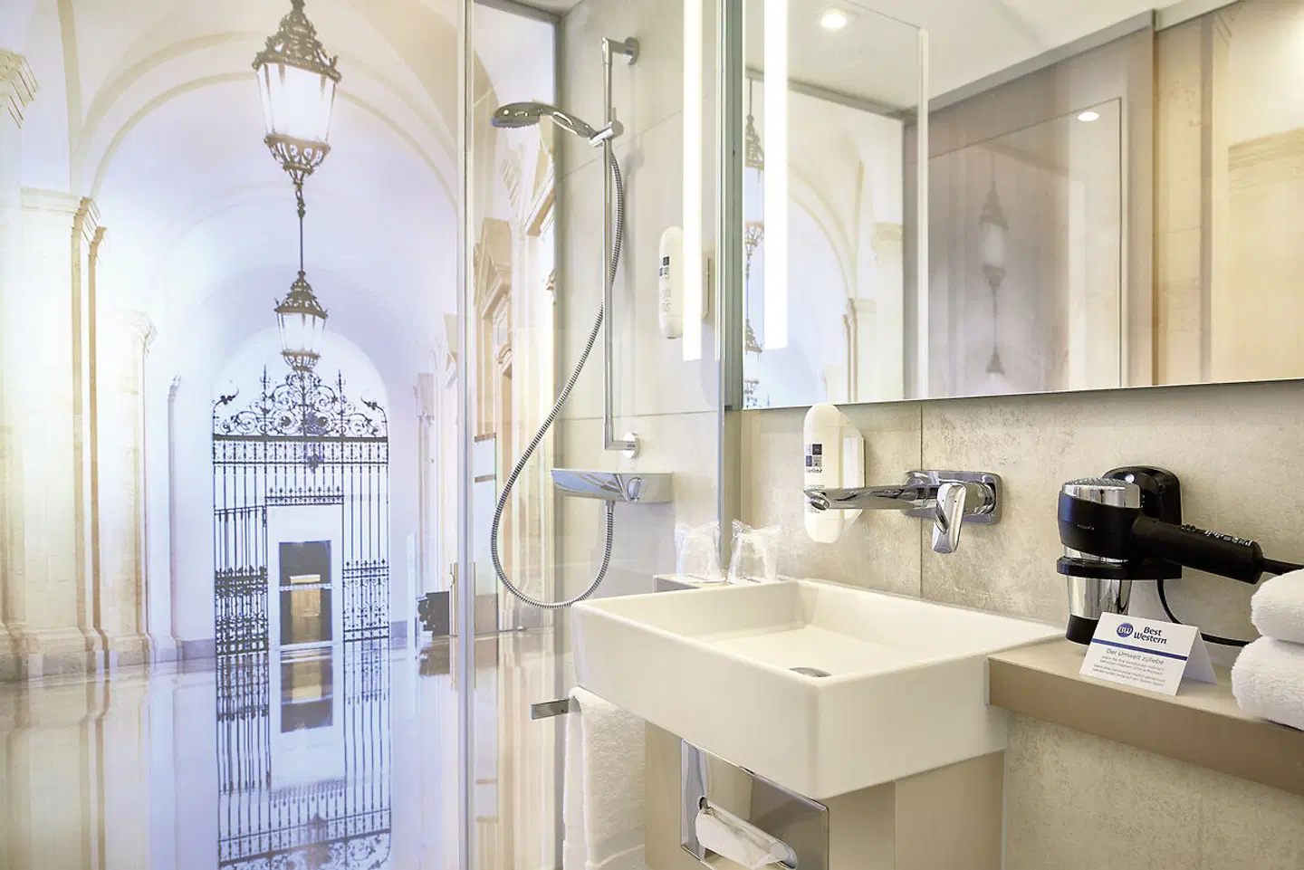 Best Western Leipzig City Center Badezimmer