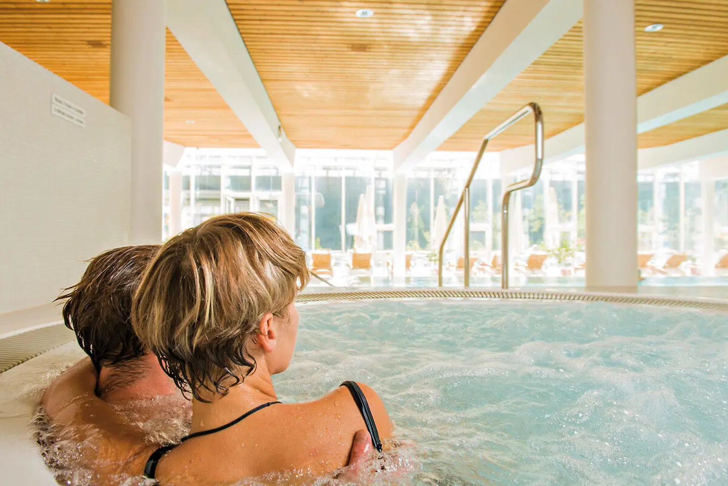 Schweizerhof Sils Maria, a Faern Collection Hotel Hallenbad