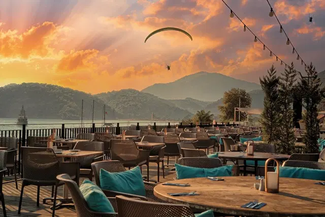 Club Belcekiz Beach Terrasse