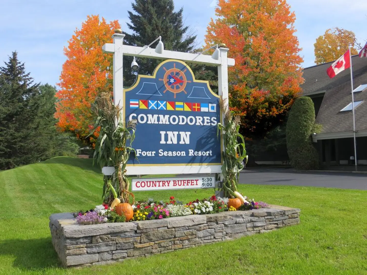 Commodores Inn Garten