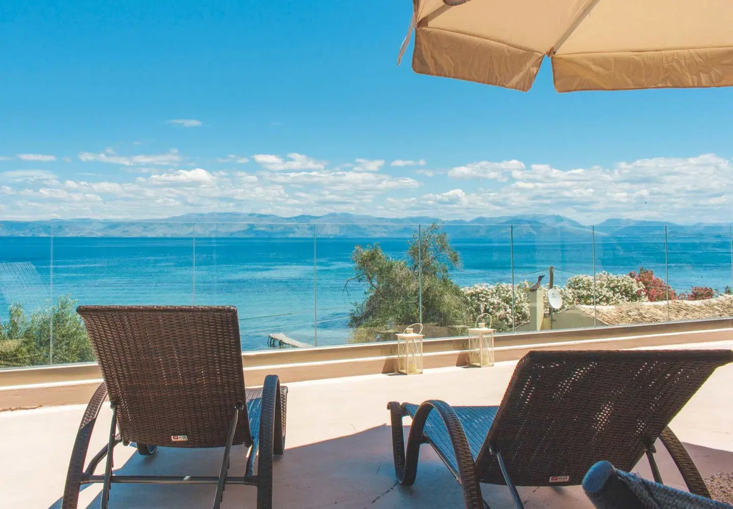 Villa Boukari Beach Terrasse