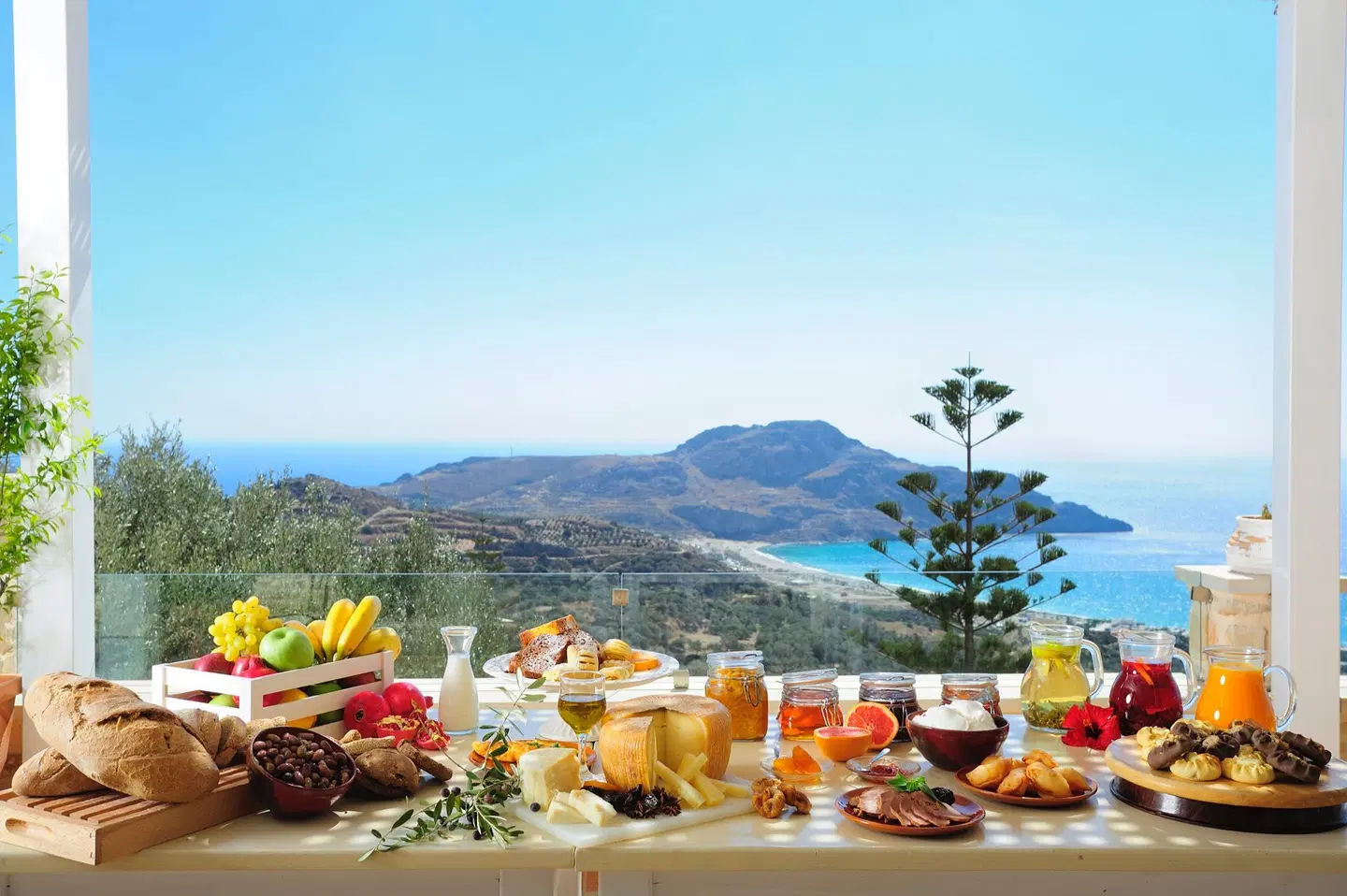 Stefanos Village Terrasse