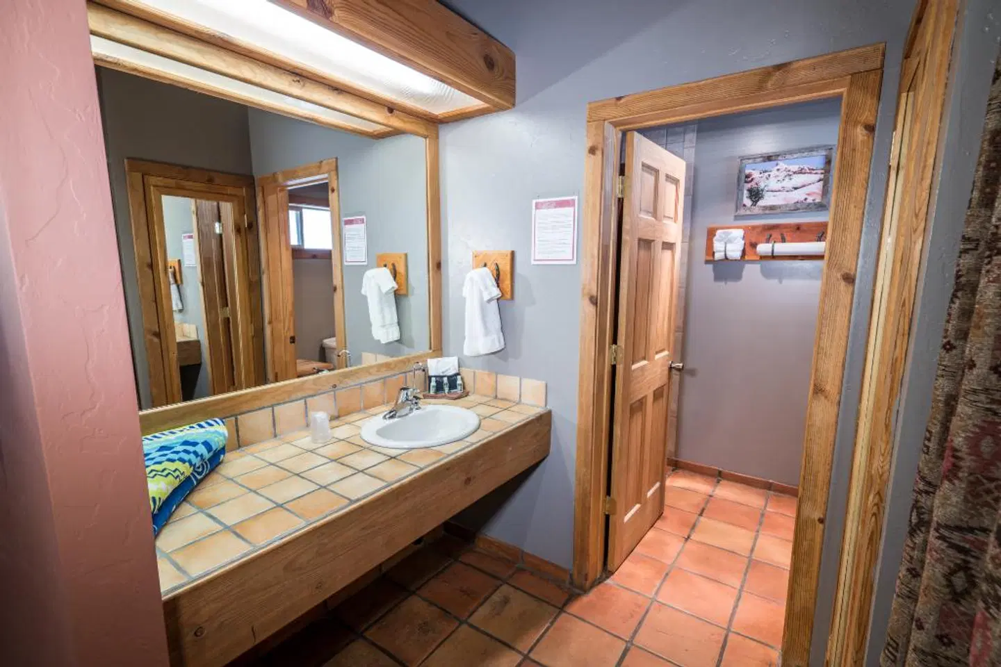 Red Cliffs Lodge Badezimmer