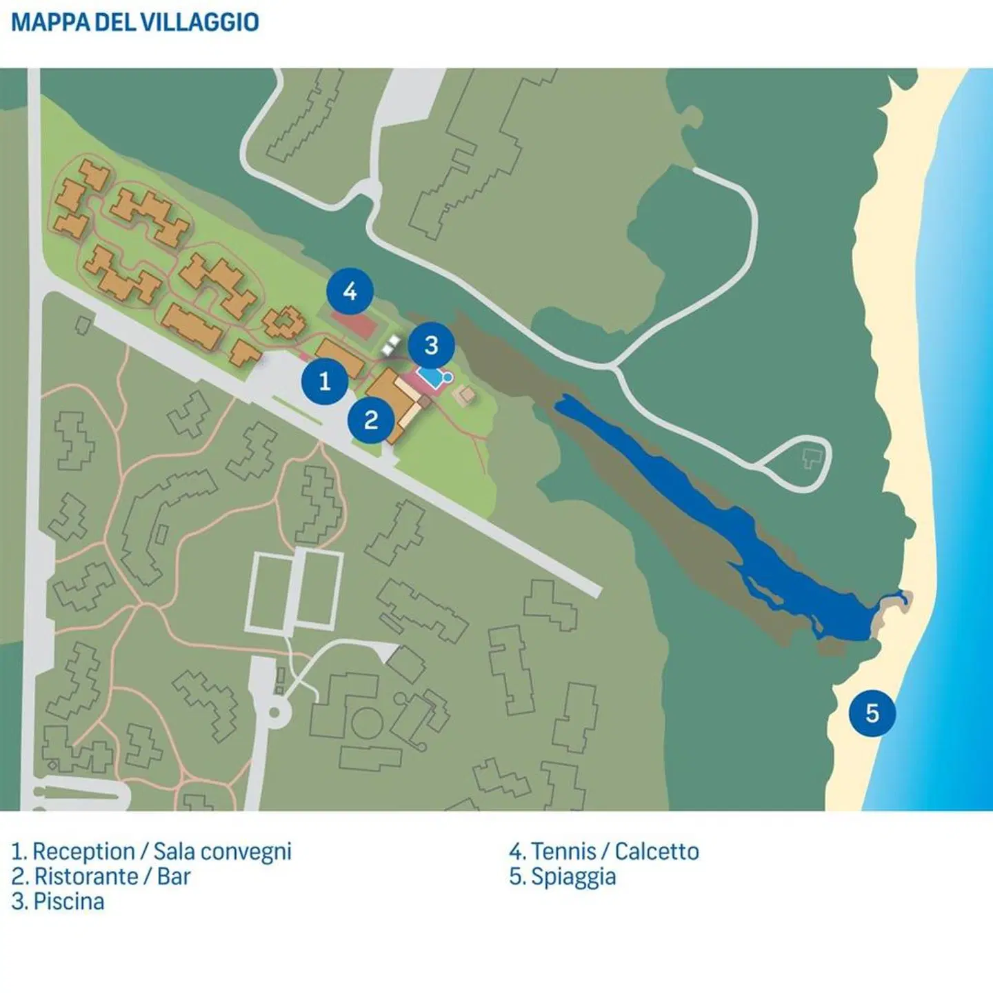 Club Hotel Li Suari Landkarte