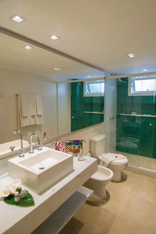 La Chimère Pousada Badezimmer