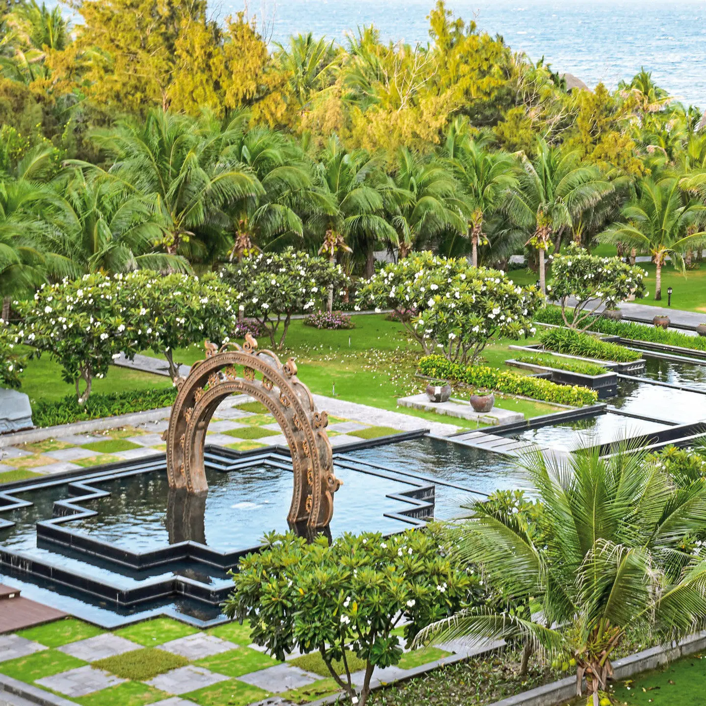 Muine Bay Resort Garten