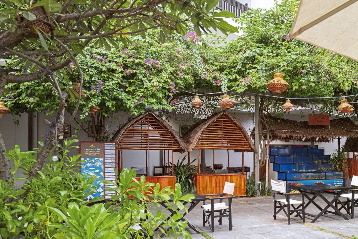 Muine Bay Resort Terrasse