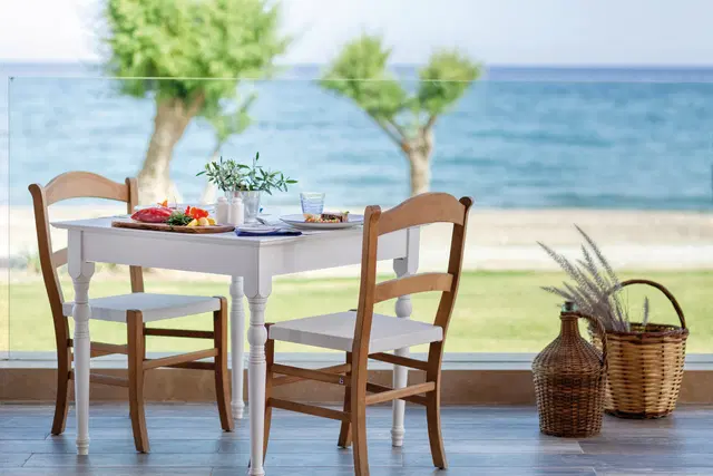 Amada Colossos Resort Terrasse