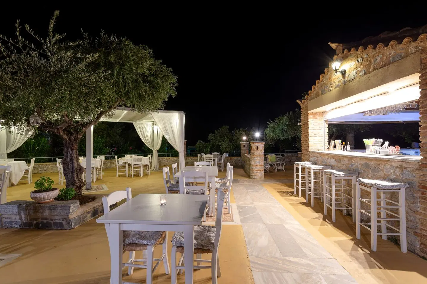 Maniatiko Village Terrasse