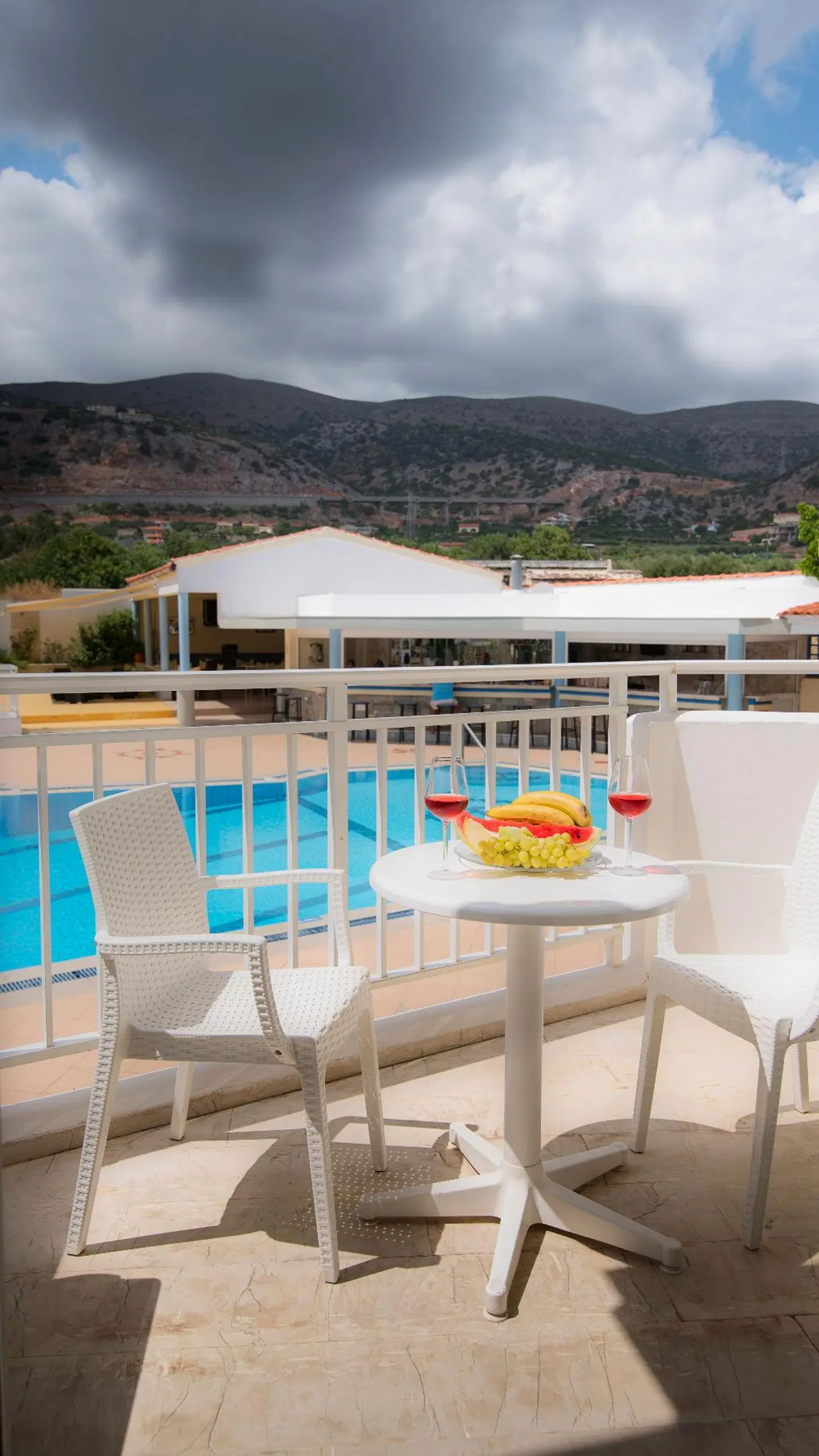 Melissa Apartments Terrasse