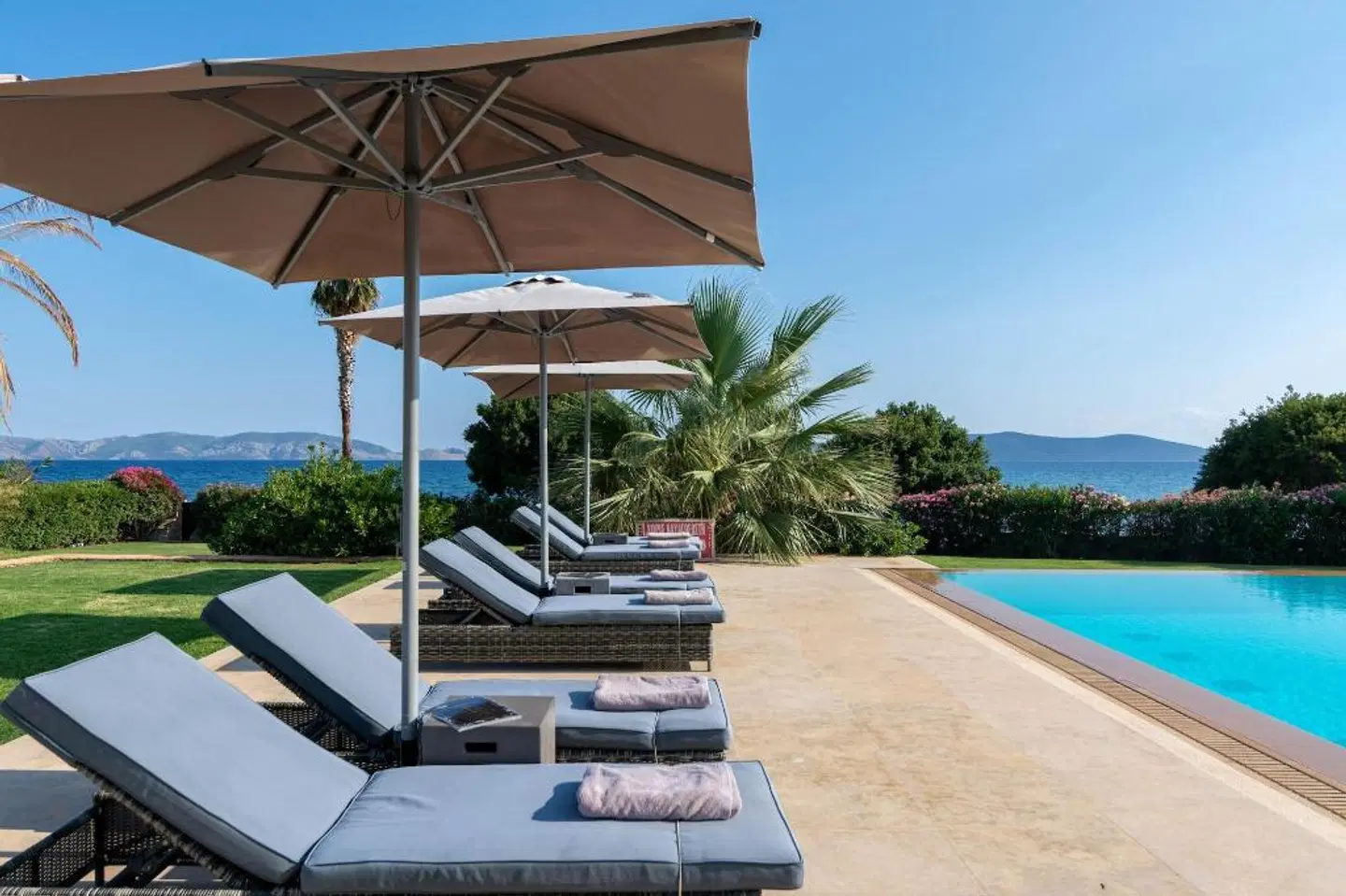 Thermesea Luxury Lodge Terrasse