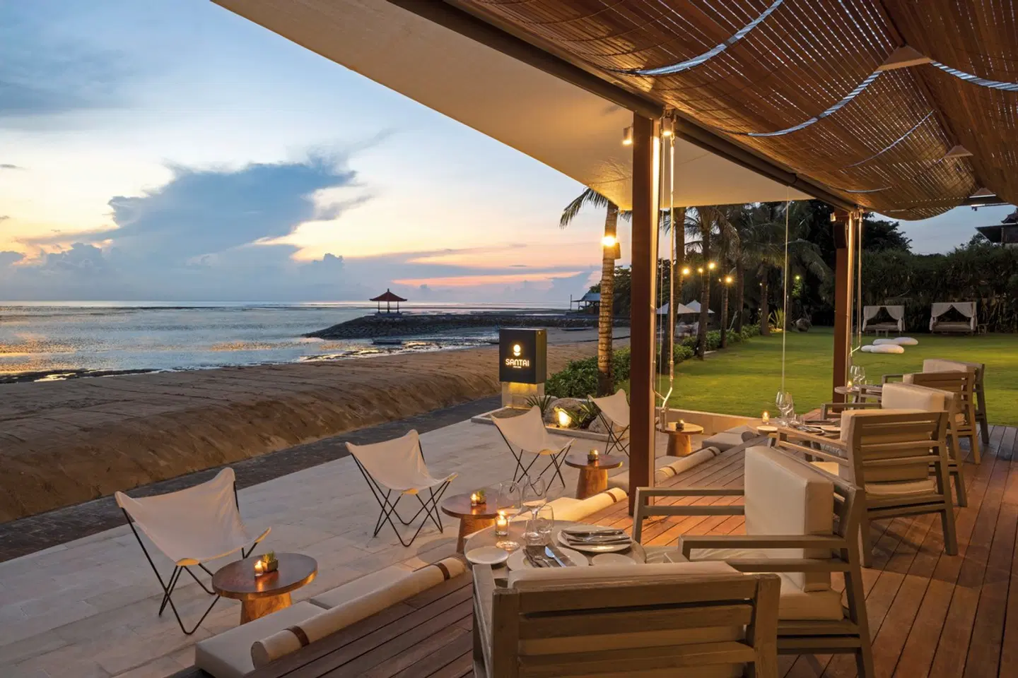 Sadara Boutique Beach Resort Terrasse