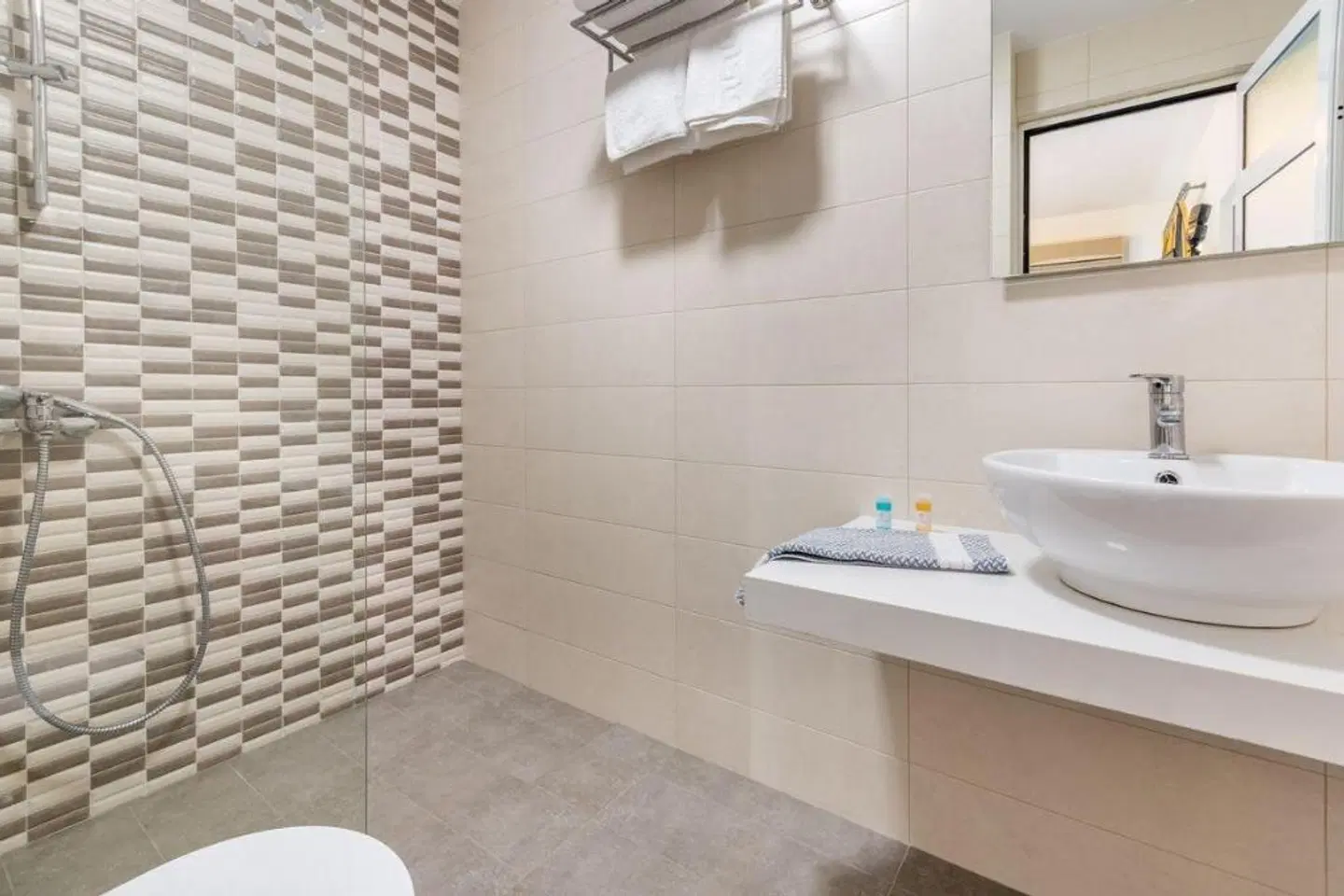 Evdokia Suites Badezimmer