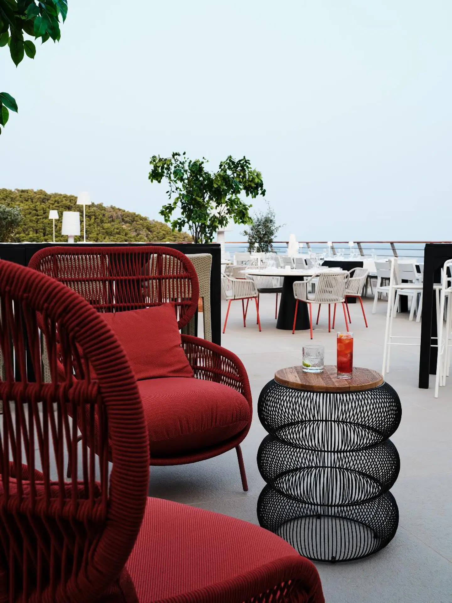 Sirene Blue Resort Terrasse