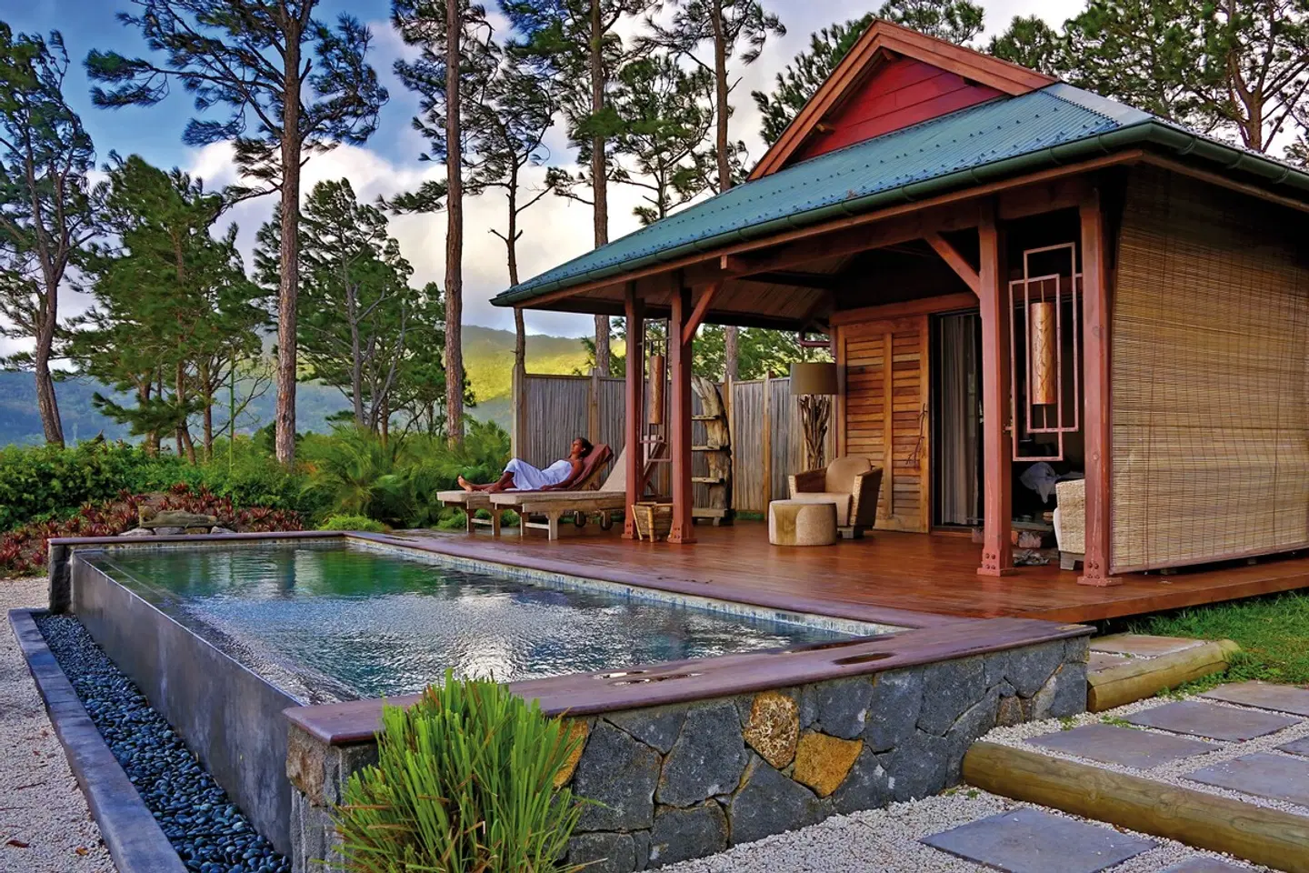 Lakaz Chamarel Terrasse