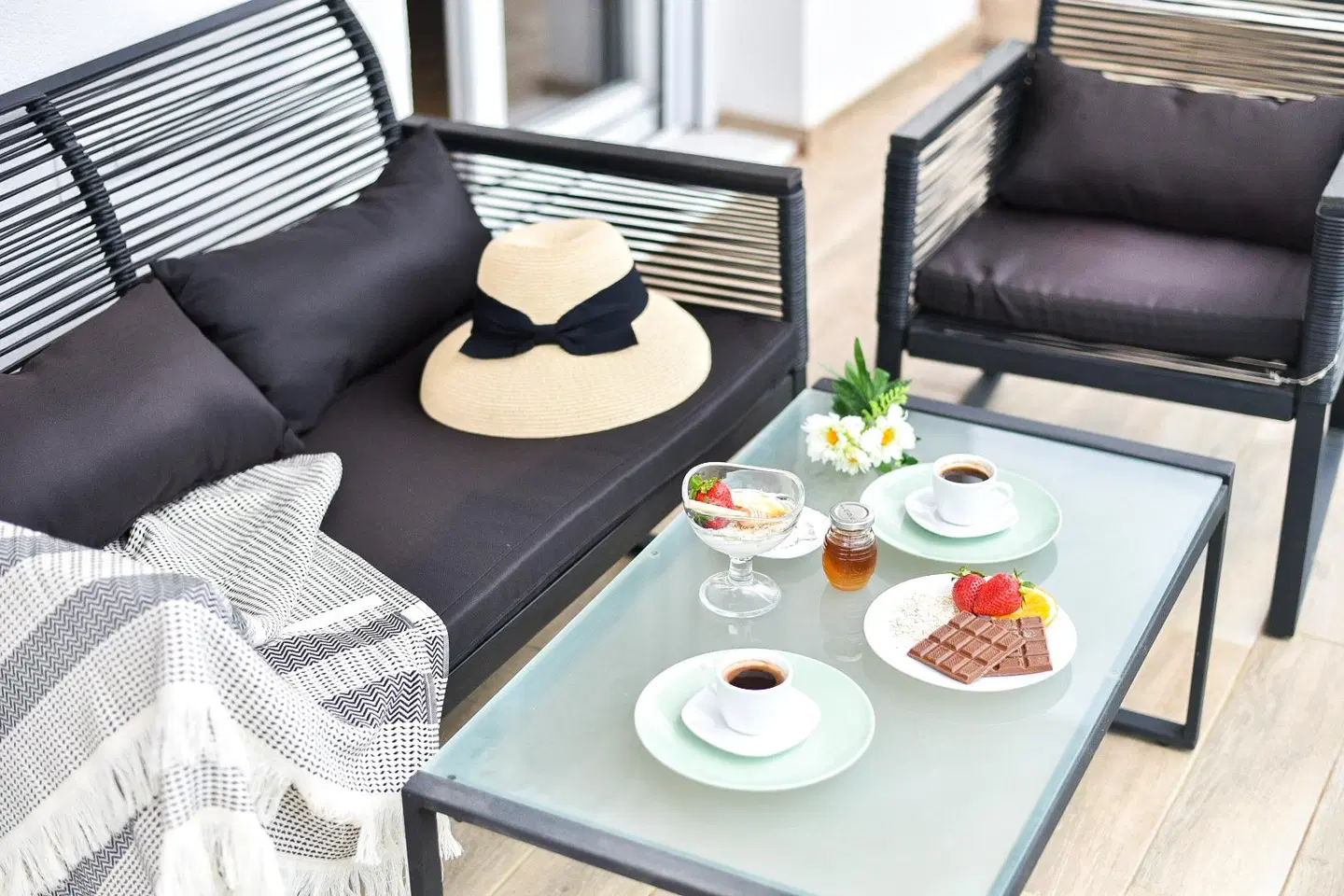 Acrotel Porto Brava Luxury Villas Terrasse