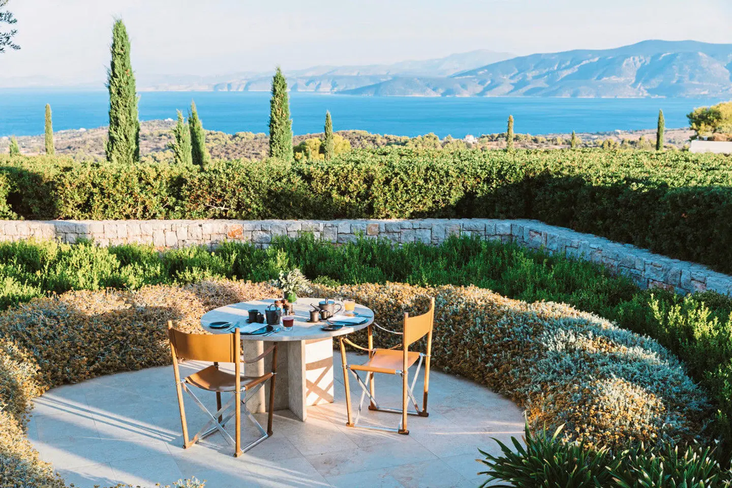 Amanzoe Terrasse