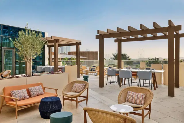 NH Collection Dubai The Palm Terrasse