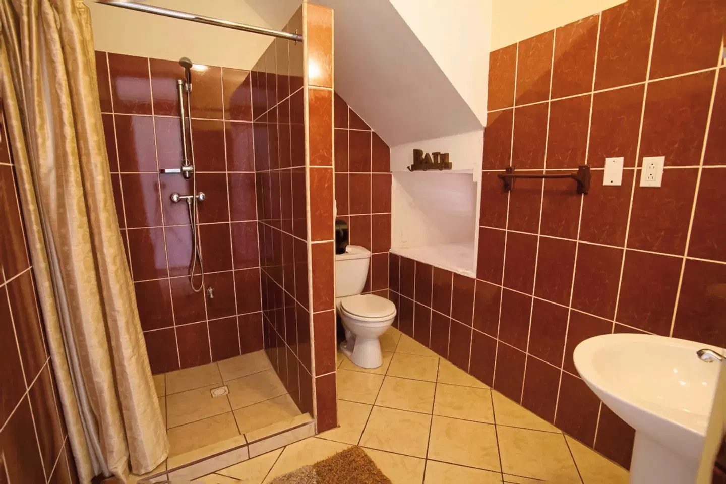 Rancho el Sobrino Resort Badezimmer