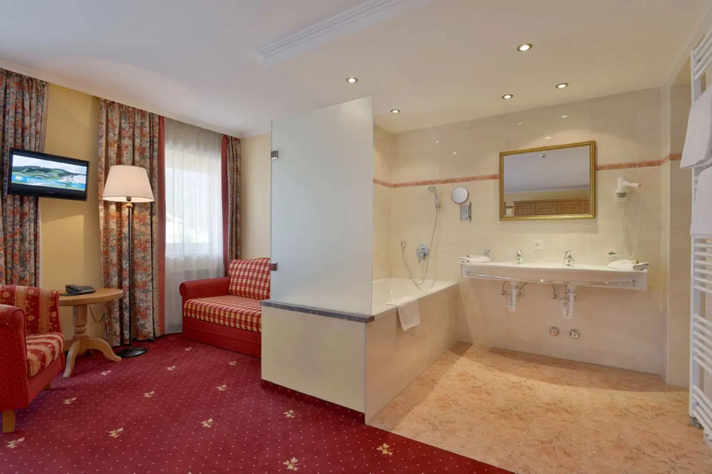 Hotel Brücke Badezimmer