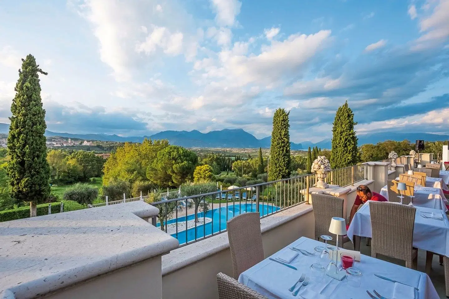 AHG Golf Hotel Porta del Sole Terrasse