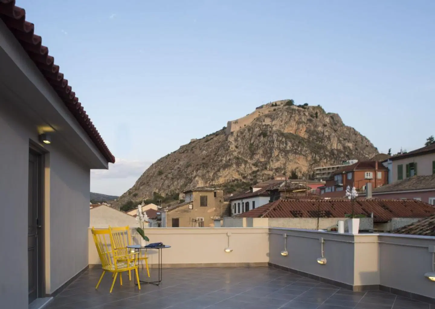 Athena Hotel Nafplio Terrasse