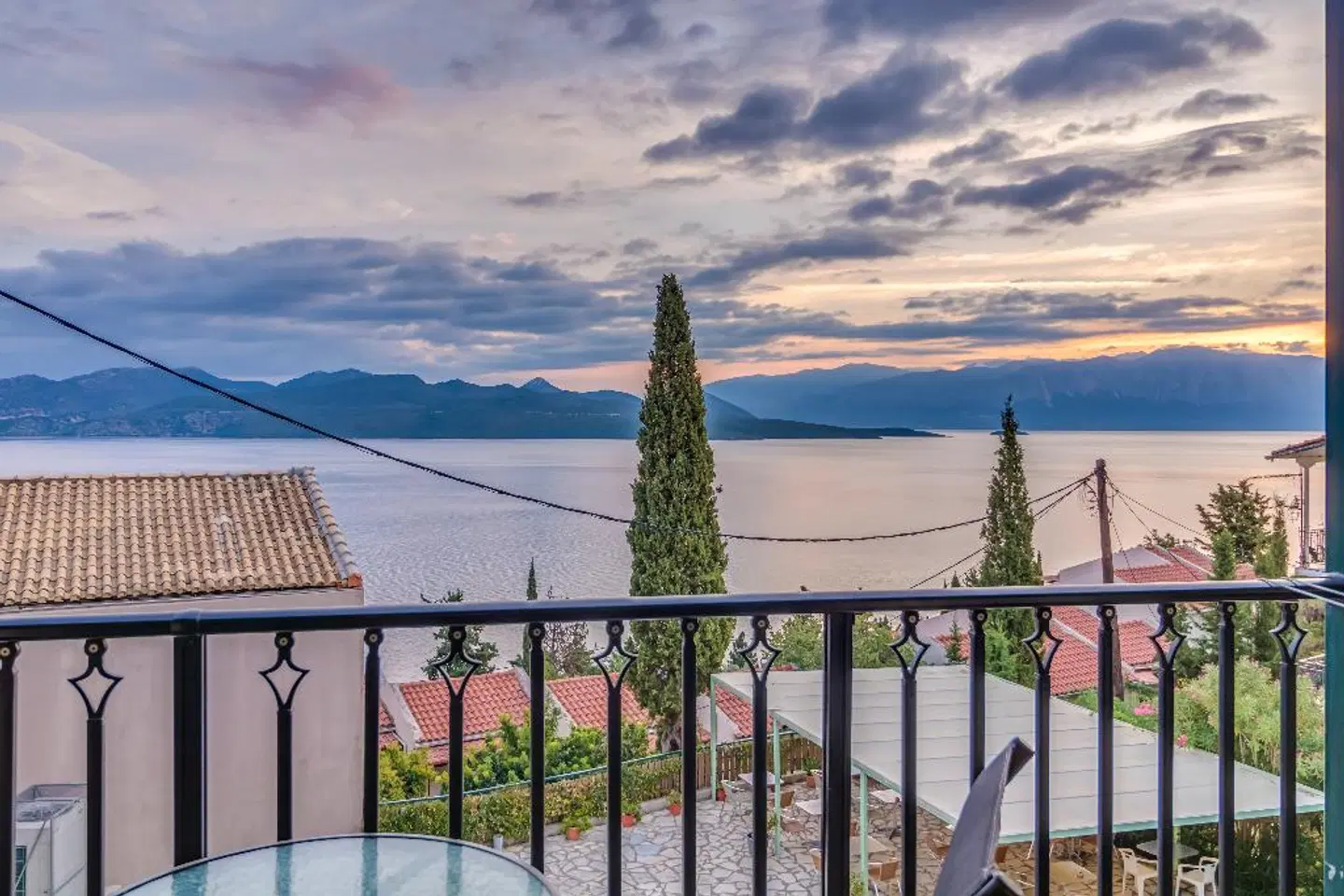 Vergina Star Hotel Terrasse