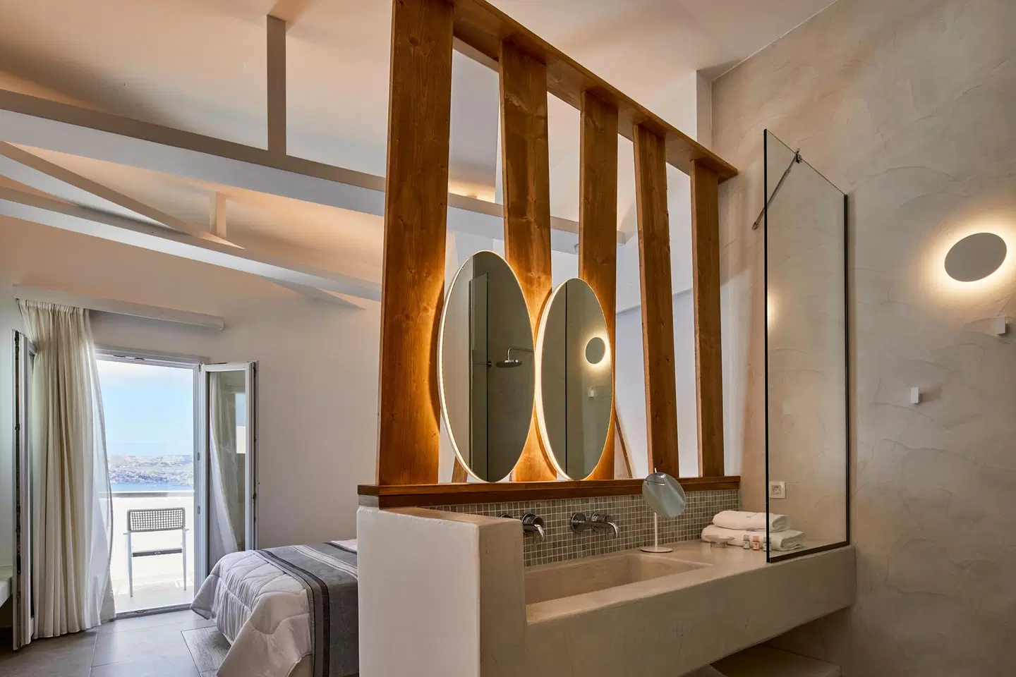 Santorini View Badezimmer