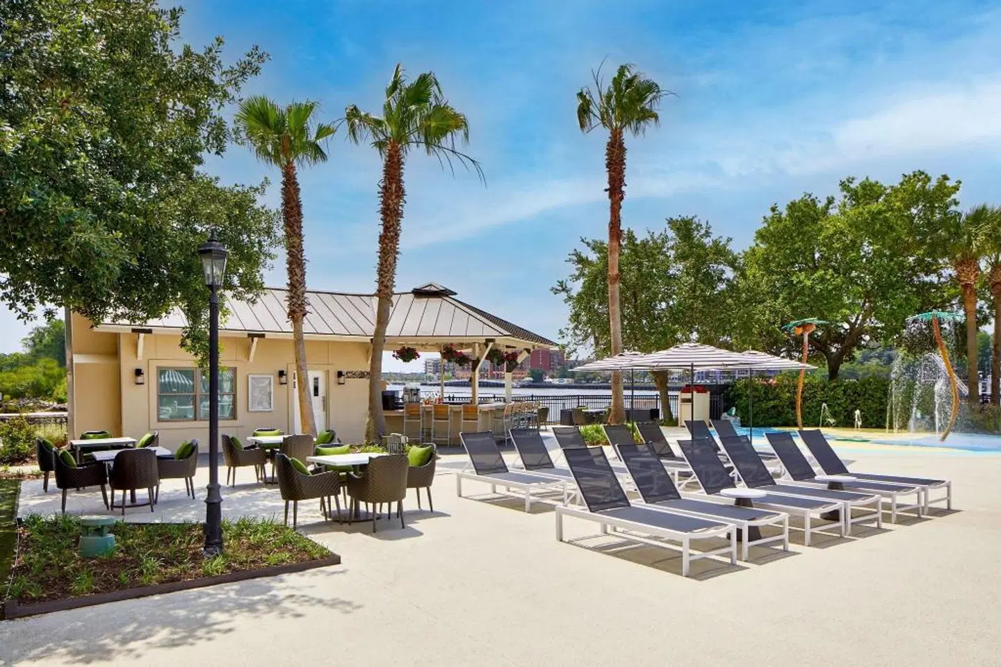 The Westin Savannah Harbor Golf Resort & Spa Terrasse