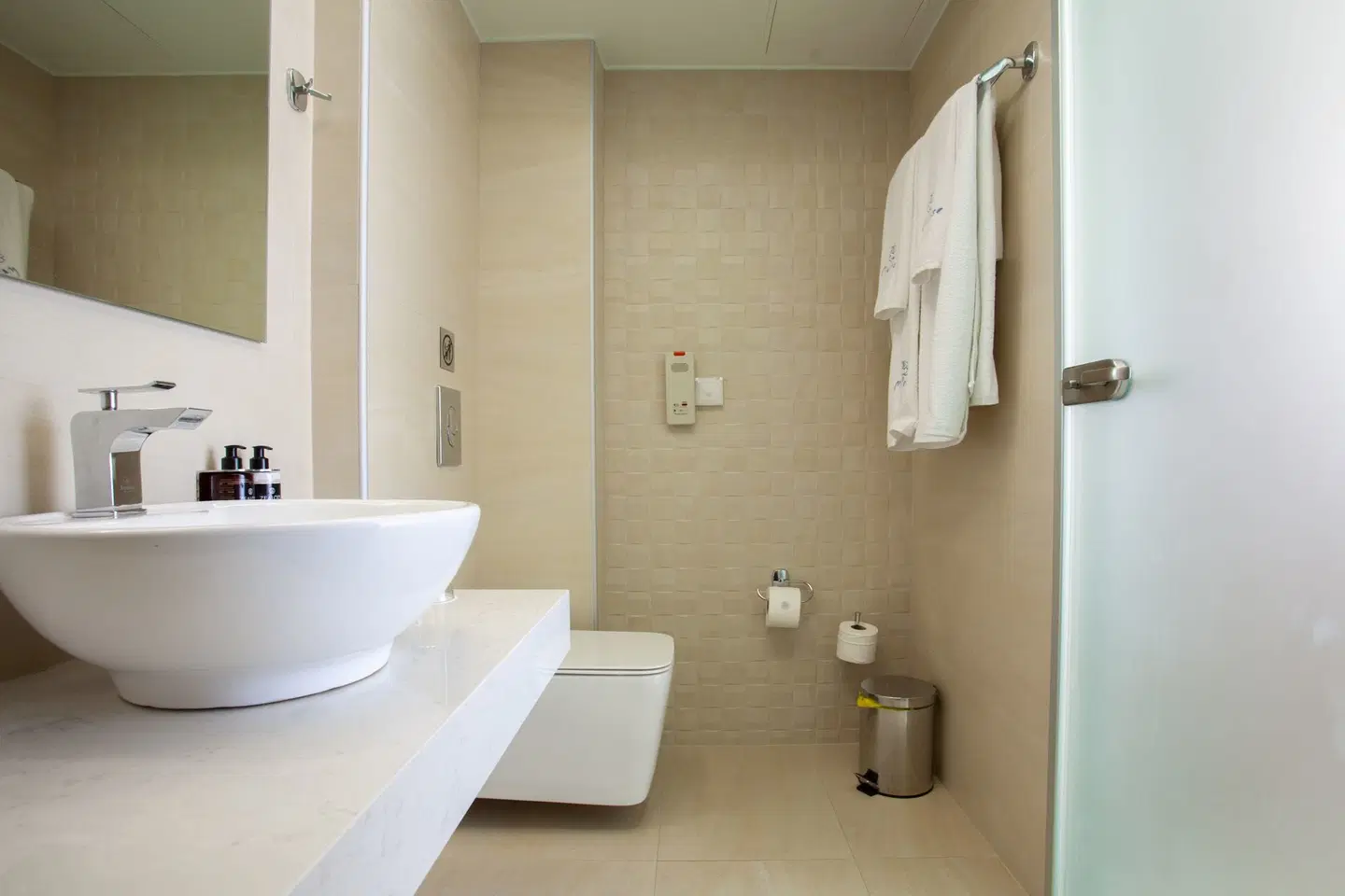 Melrose Hotel Badezimmer