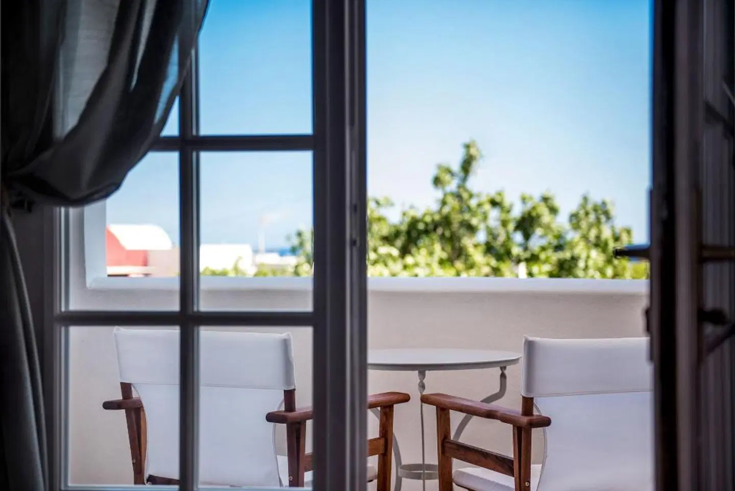 LavaRock Santorini Terrasse