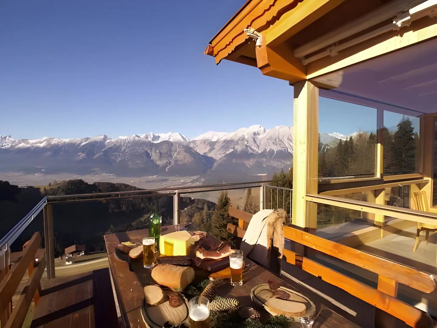 Alpenrelax Krepperhütte Terrasse