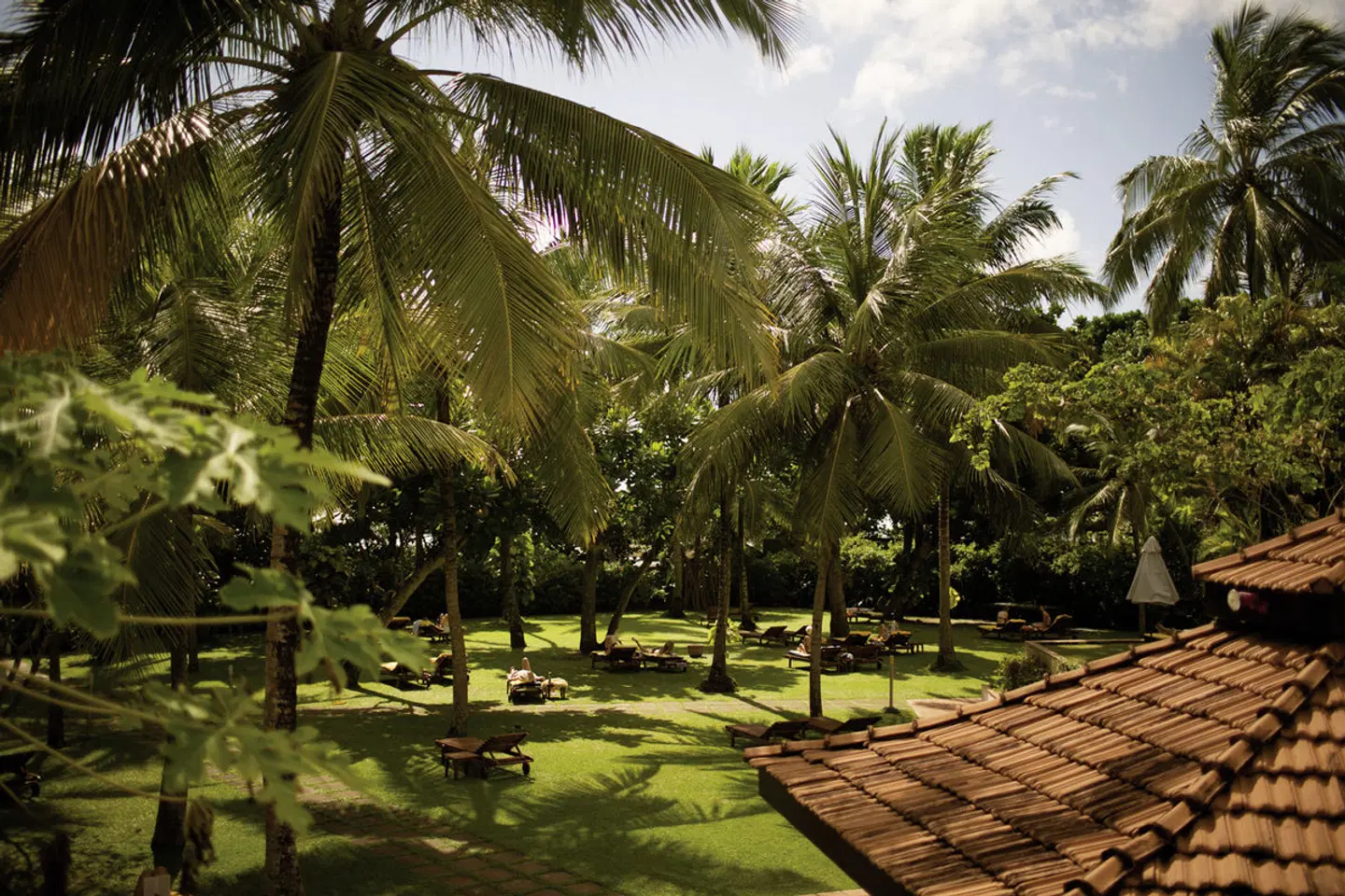 Lanka Princess Hotel Garten